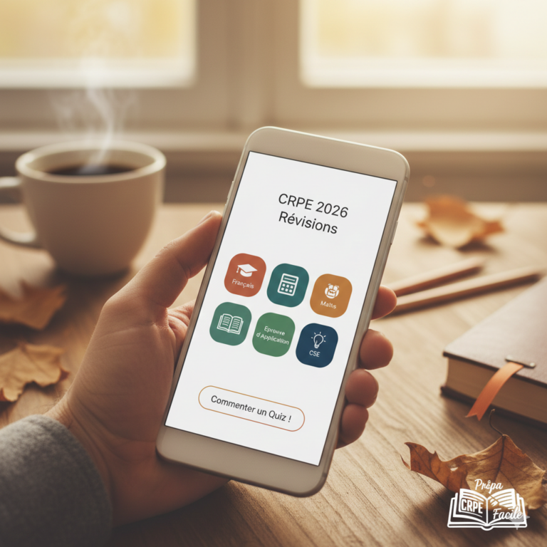 Les 5 meilleures applications mobiles pour réviser le CRPE partout
