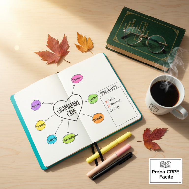 Comment réviser la grammaire pour le CRPE ?