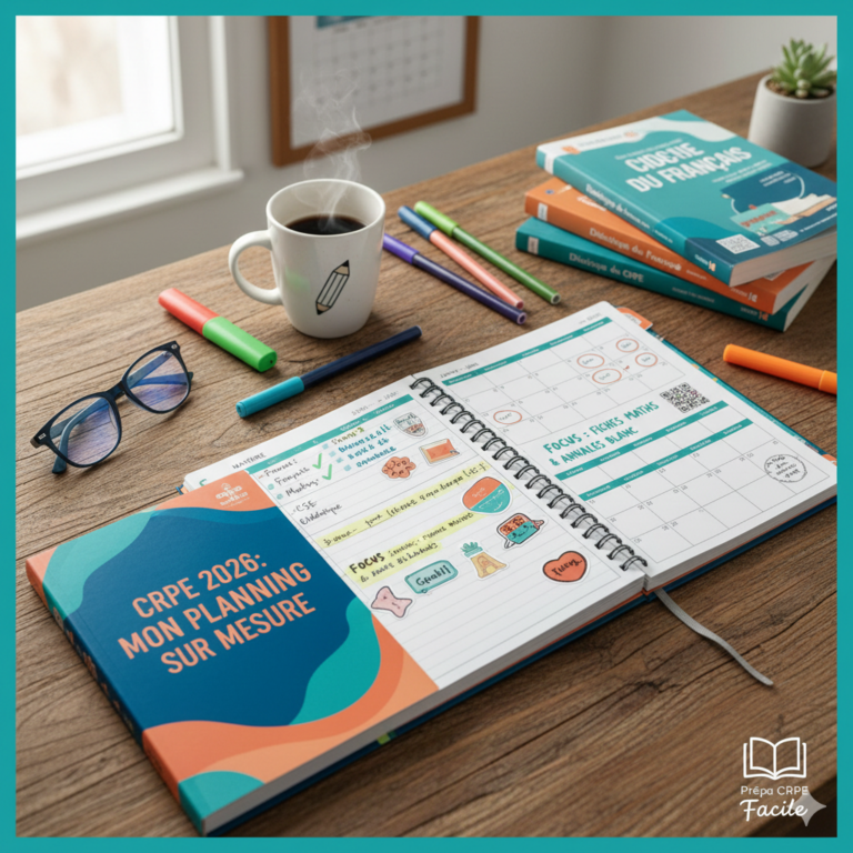 Planning de révisions CRPE : Le guide pour s&rsquo;organiser en 6 mois