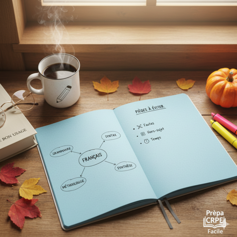 Réussir l’épreuve de Français au CRPE : Méthodologie et pièges à éviter